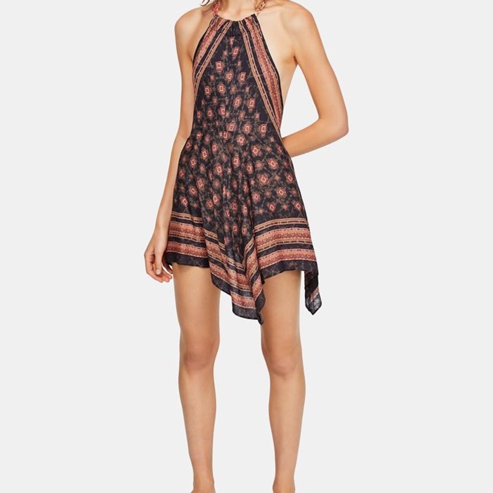Free People Women’s Make Me Yours Halter Mini Dress
